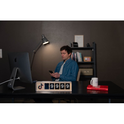 TikTok Counter in Aktion