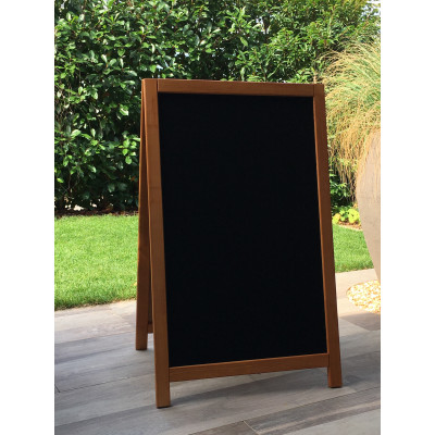 Kreidetafel Aufsteller Holz Outdoor 90 X 51