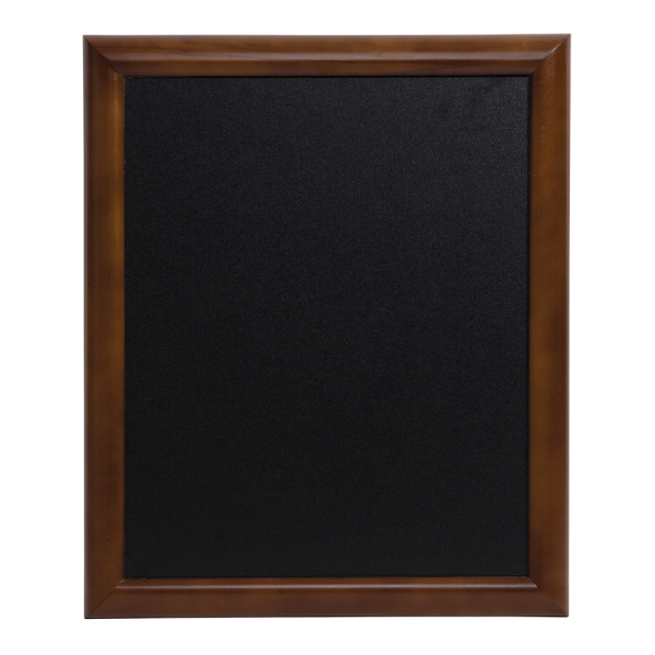 Kreidetafel Gastro Classic, 90x70cm, Rahmen dunkelbraun, wetterfest